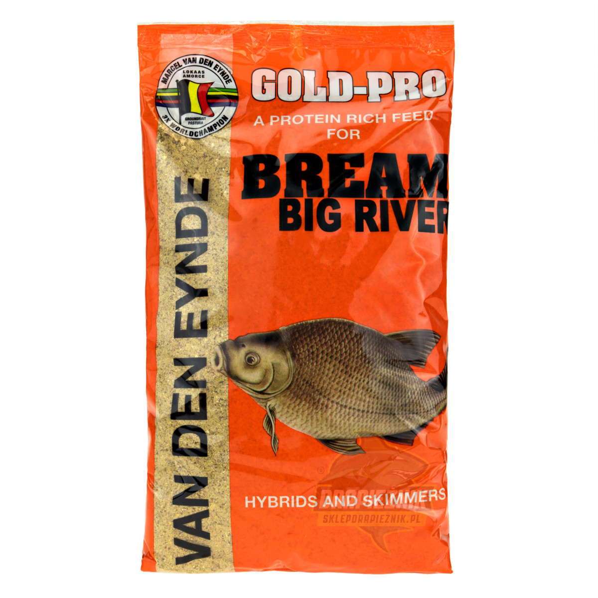 Zanęta Marcel Van Den Eynde 1kg - Gold Pro Bream Big River