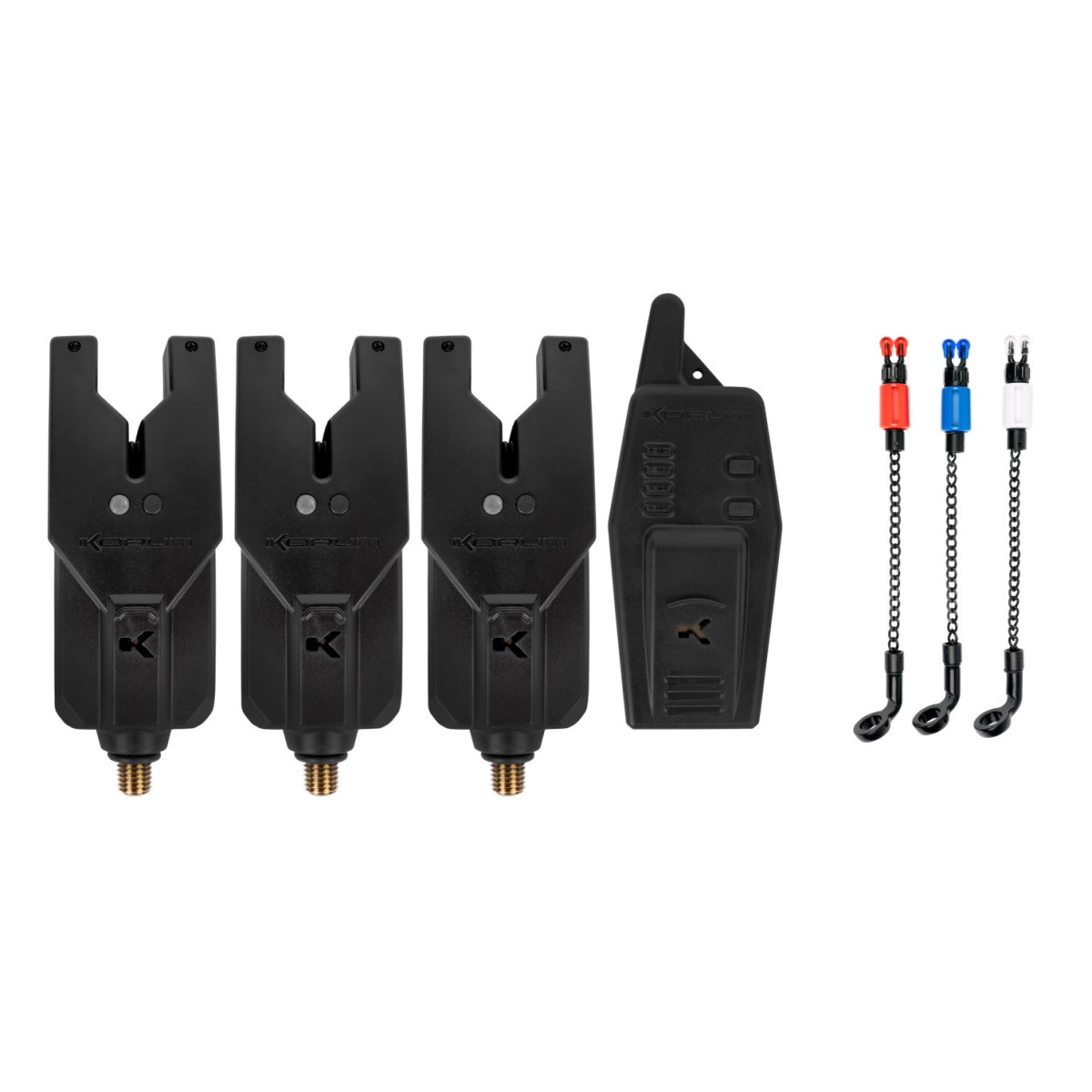 K0360080 Zestaw sygnalizatorów Korum KRI - 3 Rod Remote Alarm & Indicator Set