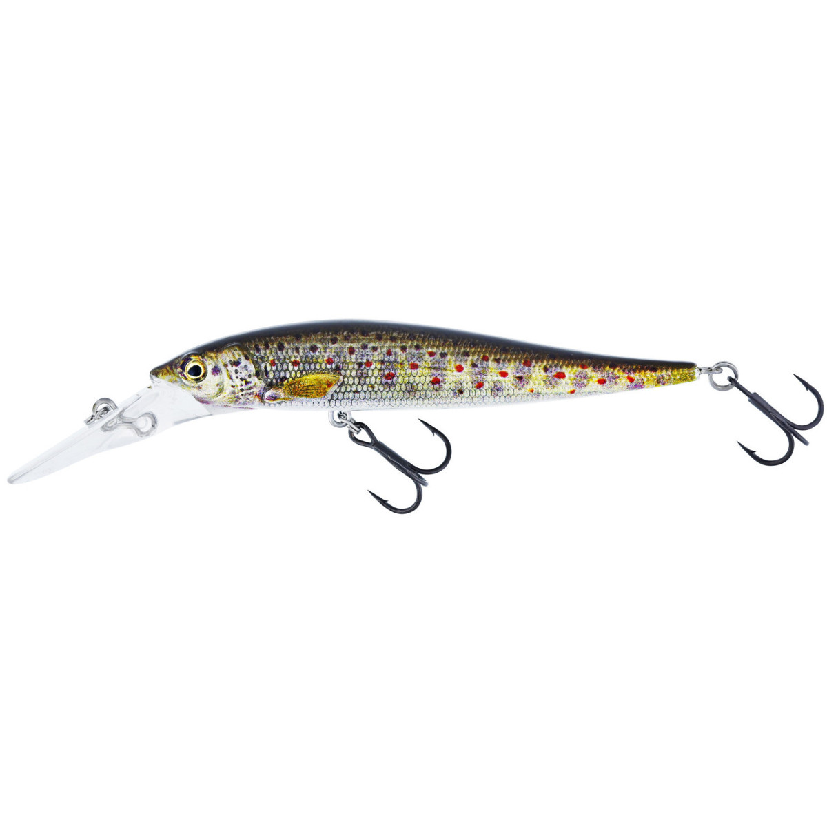 P071-986-214 Wobler Westin Jerkbite MR 7.5cm -  Brown Trout Fry