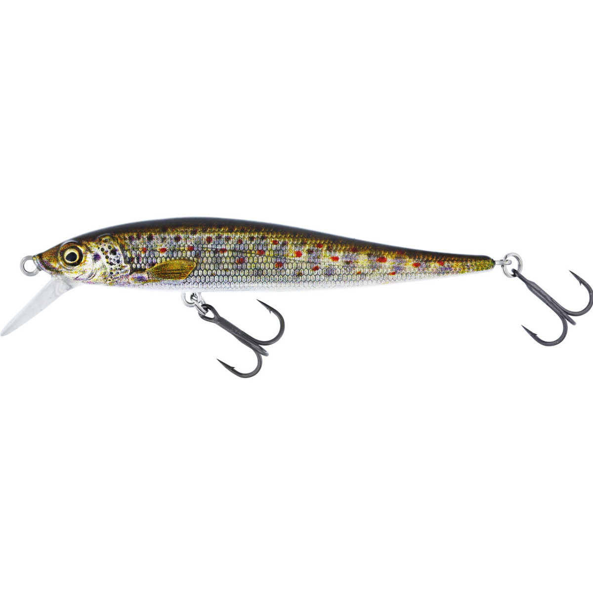 P070-986-214 Wobler Westin Jerkbite SR 7.5cm - Brown Trout Fry