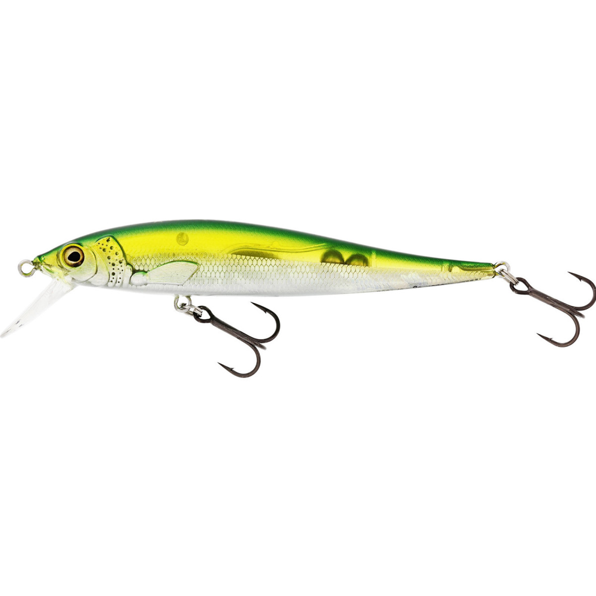 P070-636-214 Wobler Westin Jerkbite SR 7.5cm - Olive Minnow