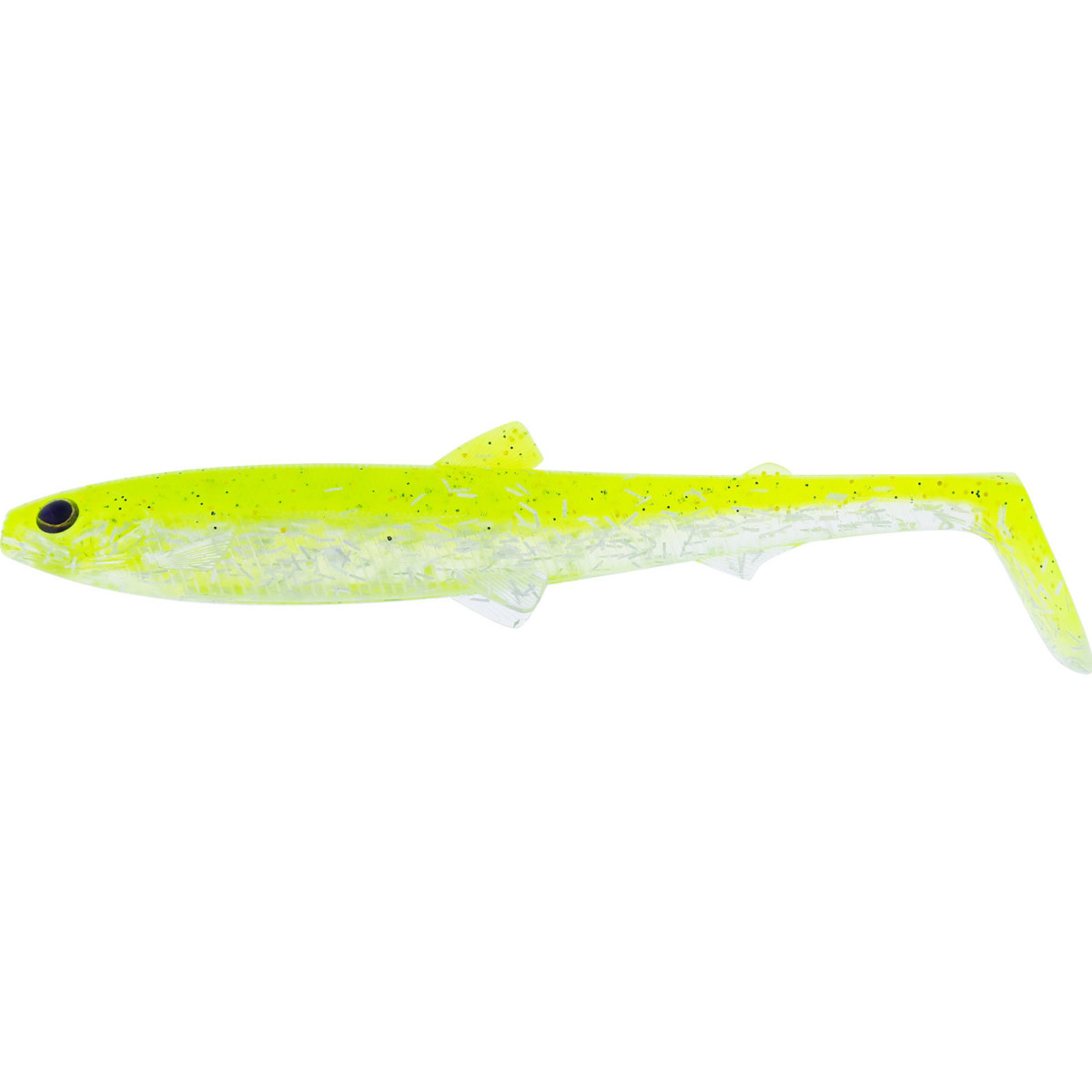 P138-1039-011 Guma Westin BullTeez Shadtail 7.5cm - Holy Chartreuse