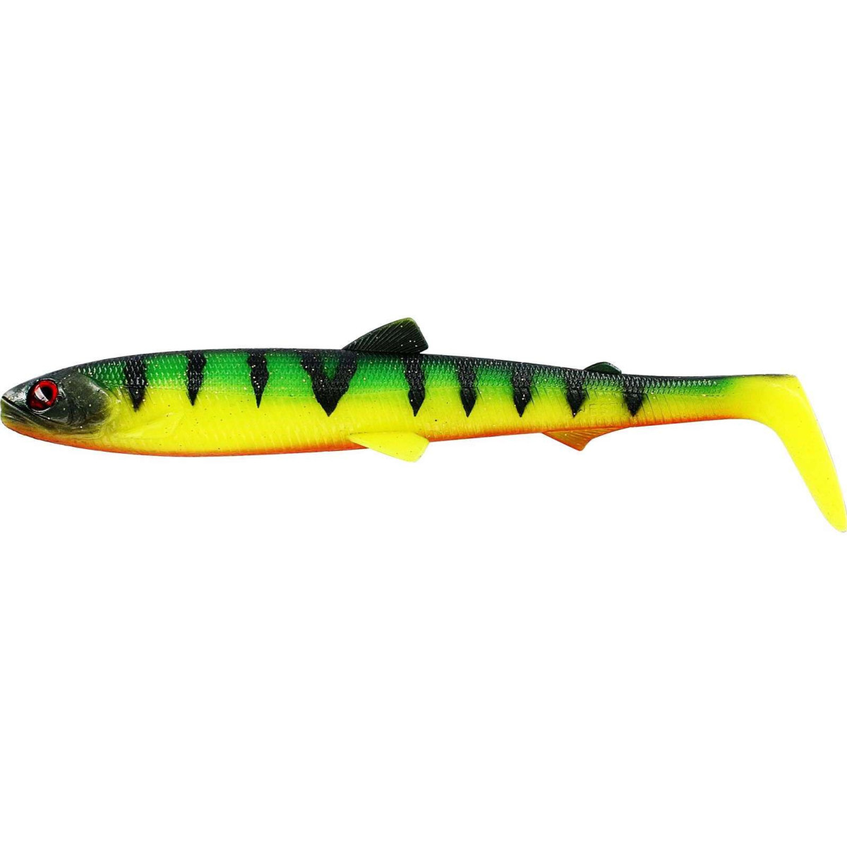 P138-644-011 Guma Westin BullTeez Shadtail 7.5cm - Tiger Perch