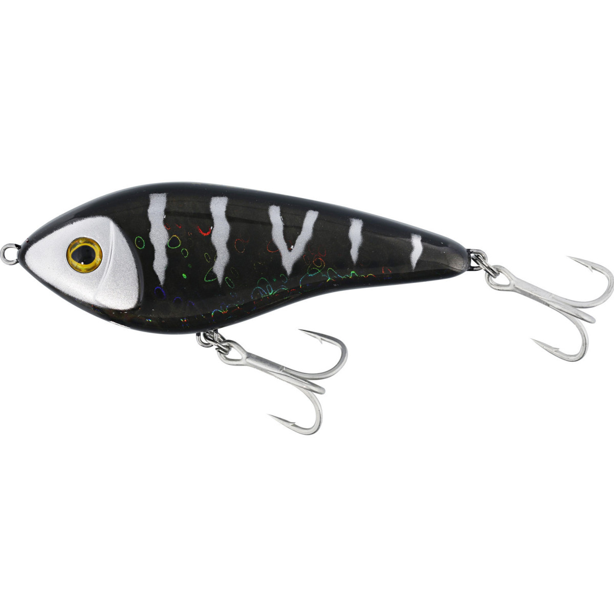 S120-1048-161 Wobler Westin Swim Glidebait SW 10cm SINKING - Silver Shadow