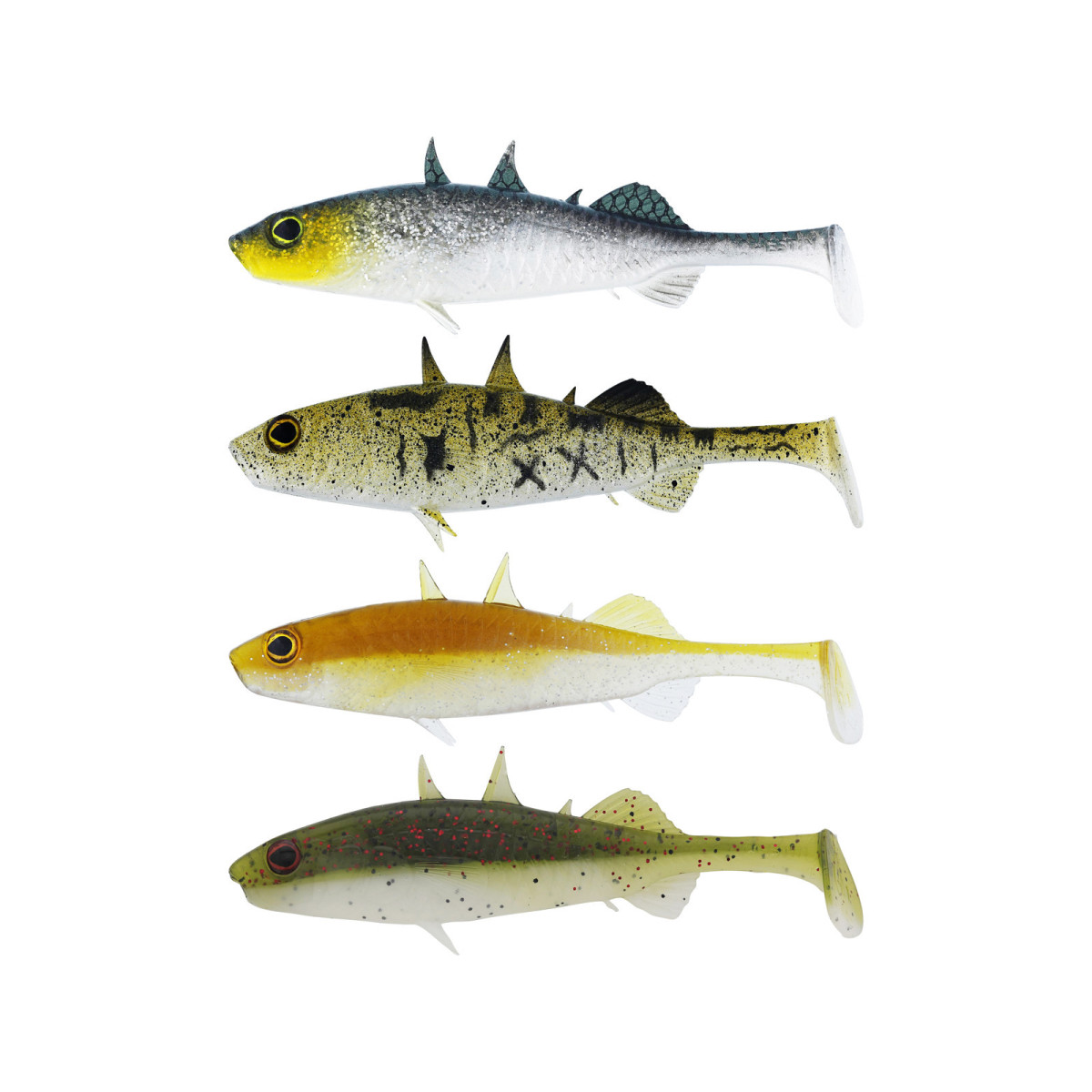 P228-1003-219 Zestaw gum Westin Stanley The Stickleback 5.5cm - Clear Water Mix 9