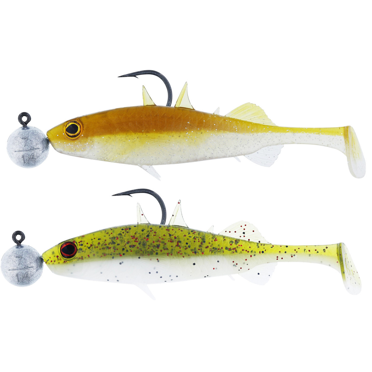 P229-1005-223 Zestaw gum Westin Stanley The Stickleback R' N R 7.5cm - Clear Water Mix 11