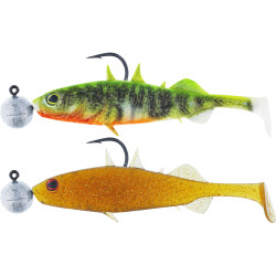 P229-993-223 Zestaw gum Westin Stanley The Stickleback R' N R 7.5cm - Dark Water Mix 11