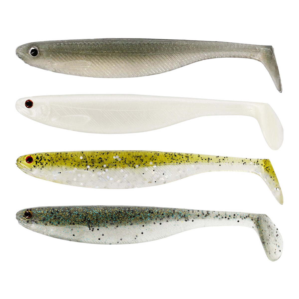 P226-1009-217 Zestaw gum Westin Shad Teez Slim 5cm - Clear Water Mix 15