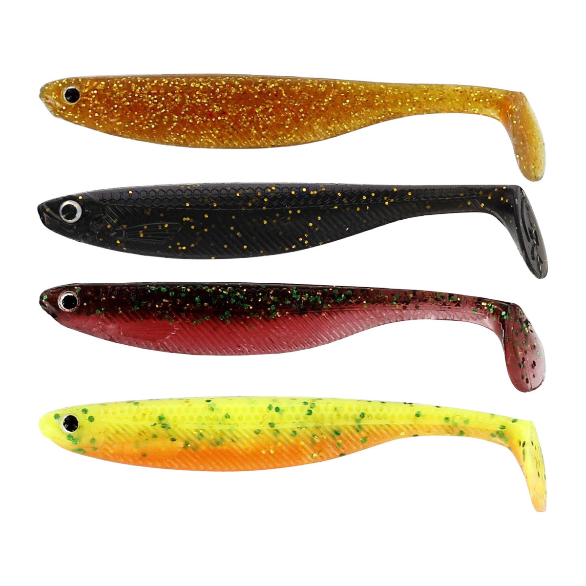 P226-997-217 Zestaw gum Westin Shad Teez Slim 5cm - Dark Water Mix 15