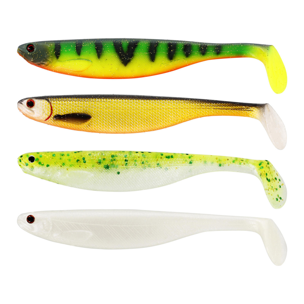 P022-1000-006 Zestaw gum Westin Shad Teez Slim 7.5cm - Dark Water Mix 18