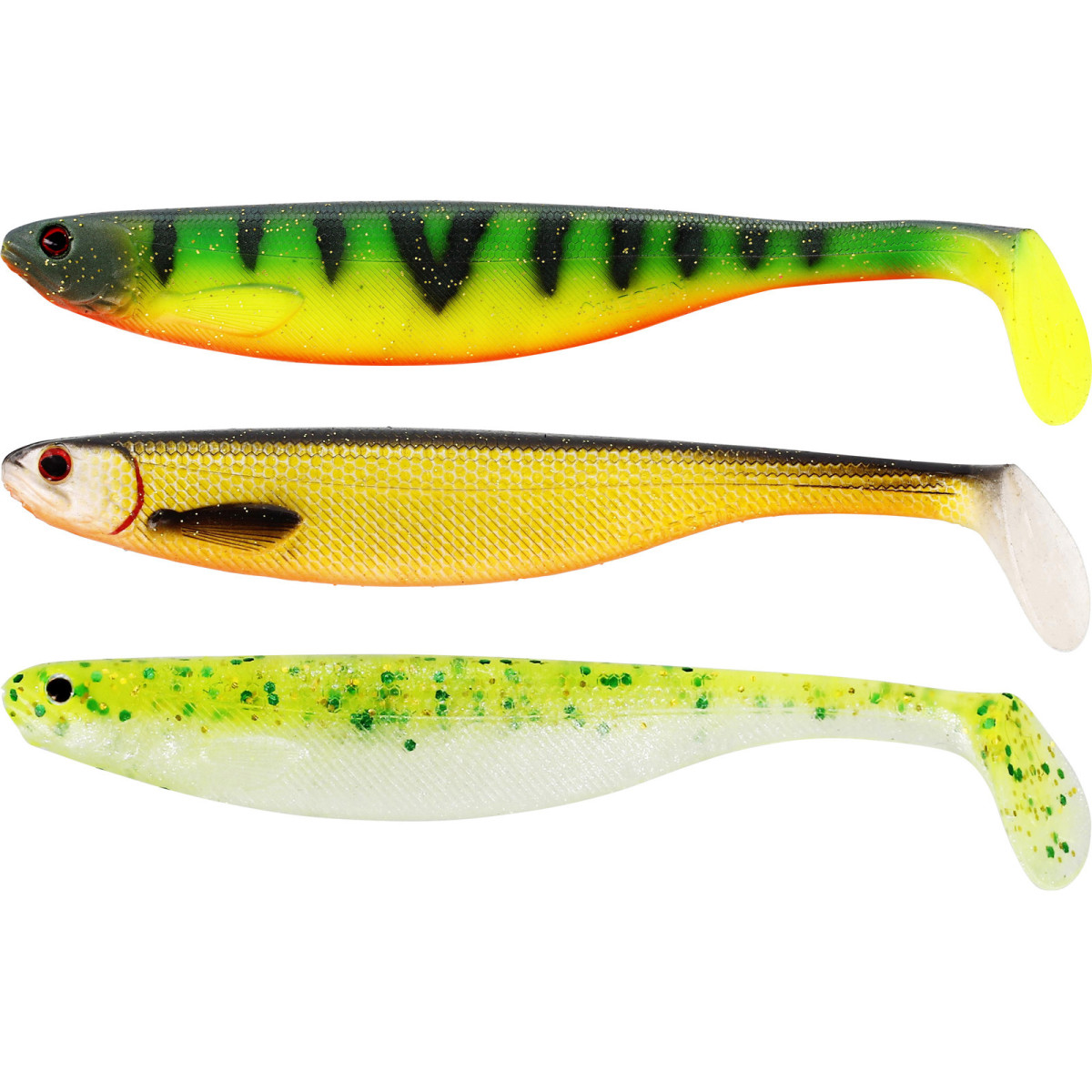 P022-1001-010 Zestaw gum Westin Shad Teez Slim 10cm - Dark Water Mix 19