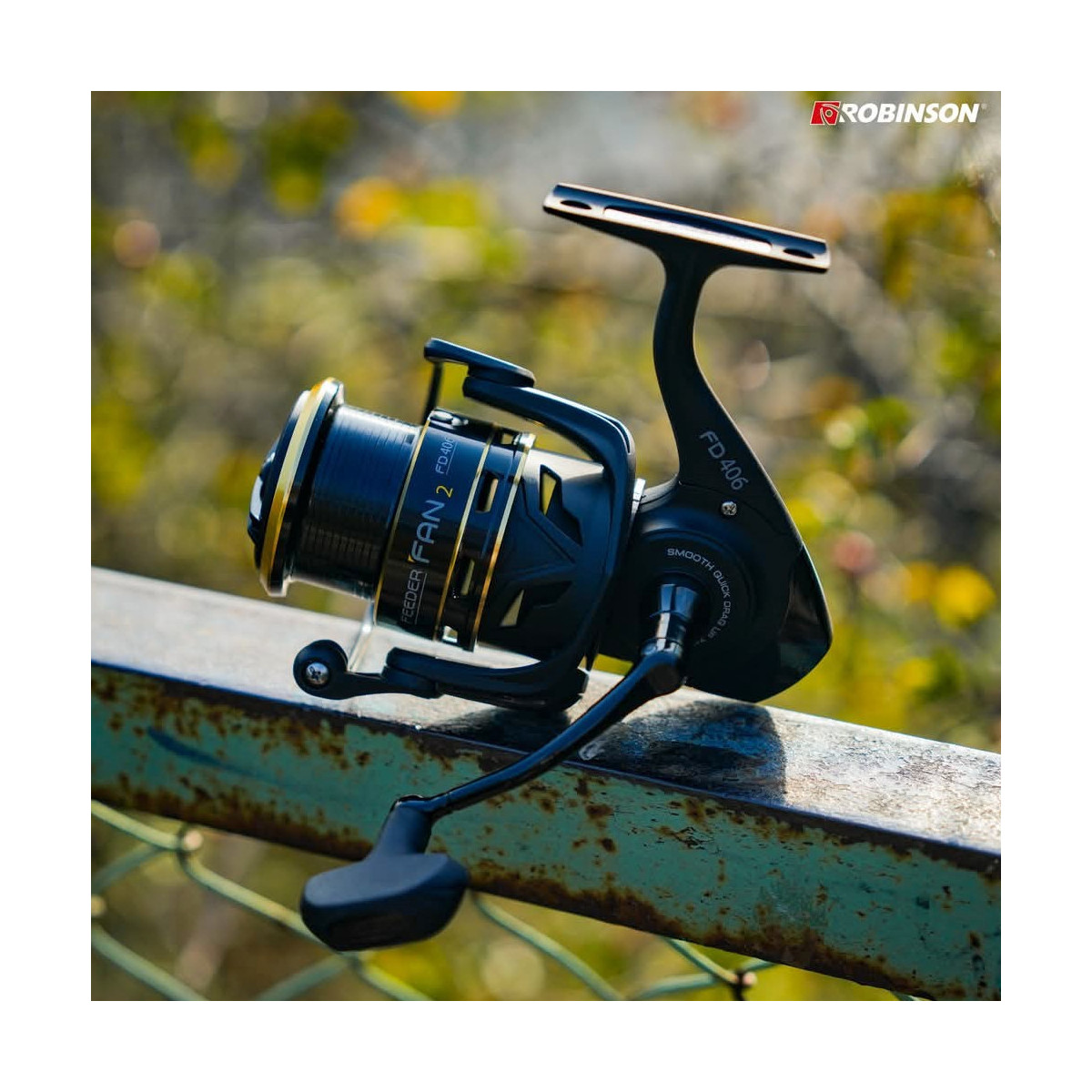 23P-VF-F04 Kołowrotek Robinson Feeder Fan II FD 406