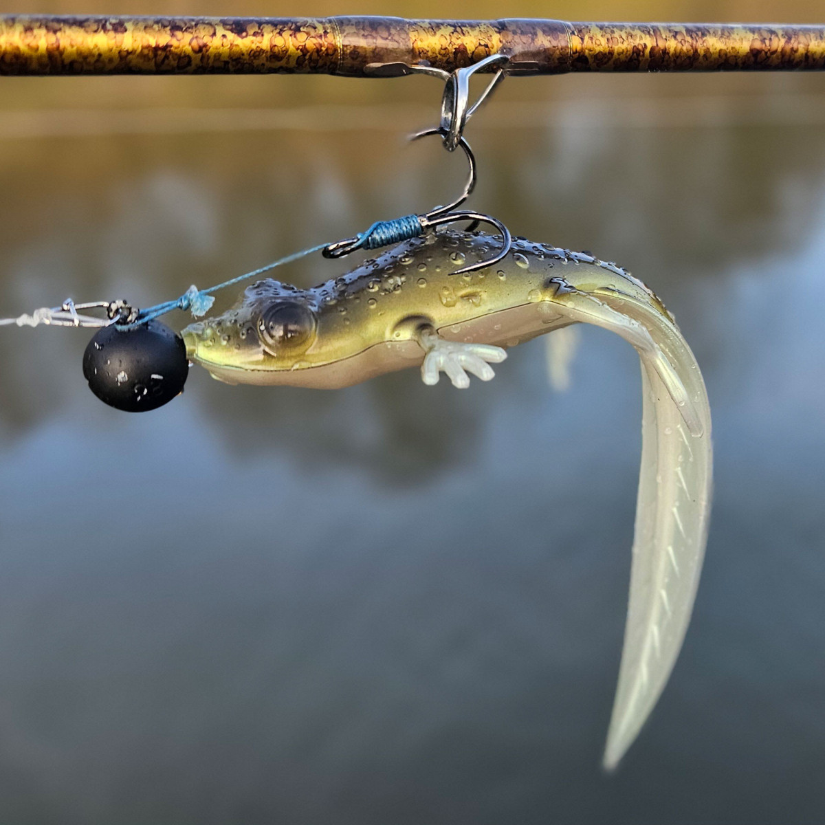 Libra Lures Frog Tadpole Tail 8.2'' 21cm