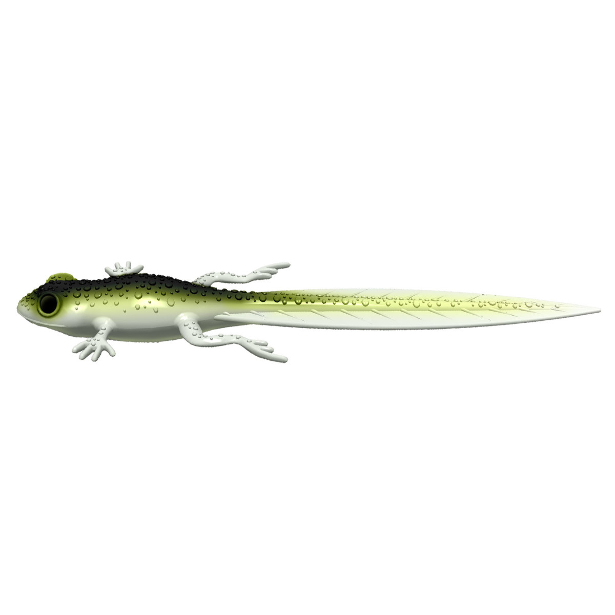 Libra Lures Frog Tadpole Tail 8.2'' 21cm - 031 / OLIVE WHITEFISH