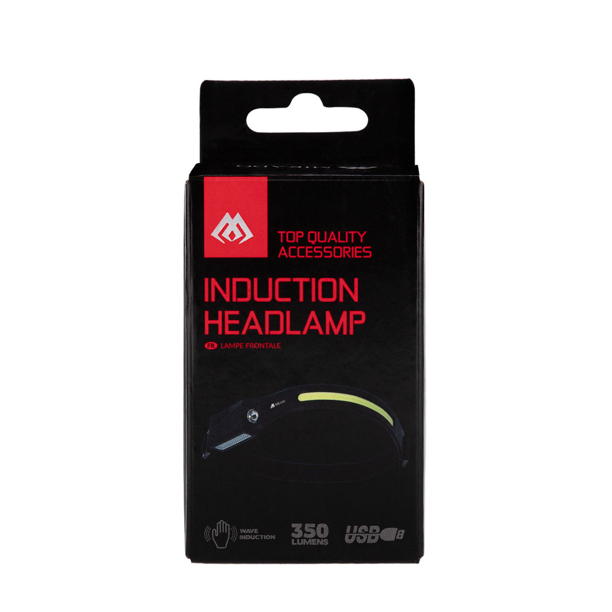 Latarka czołowa Mikado z paskiem LED - AML01-2213