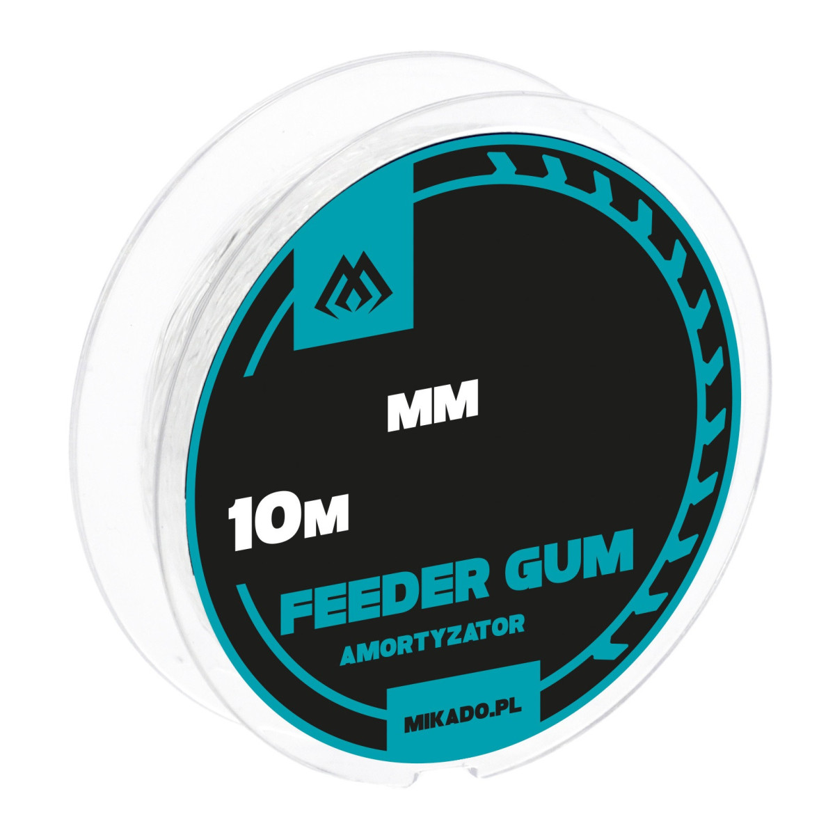 AMR01-004-010 Amortyzator Mikado Feeder Gum 10m - 1.00mm