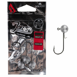 Warianty Główki Mikado Jaws Classic Jig hak 5/0 - 3g
