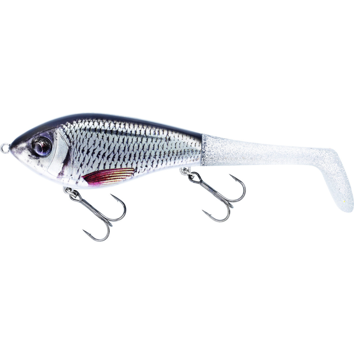 P230-551-225 Wobler Westin Swim Tail 12cm SUSPENDING - Real Roach