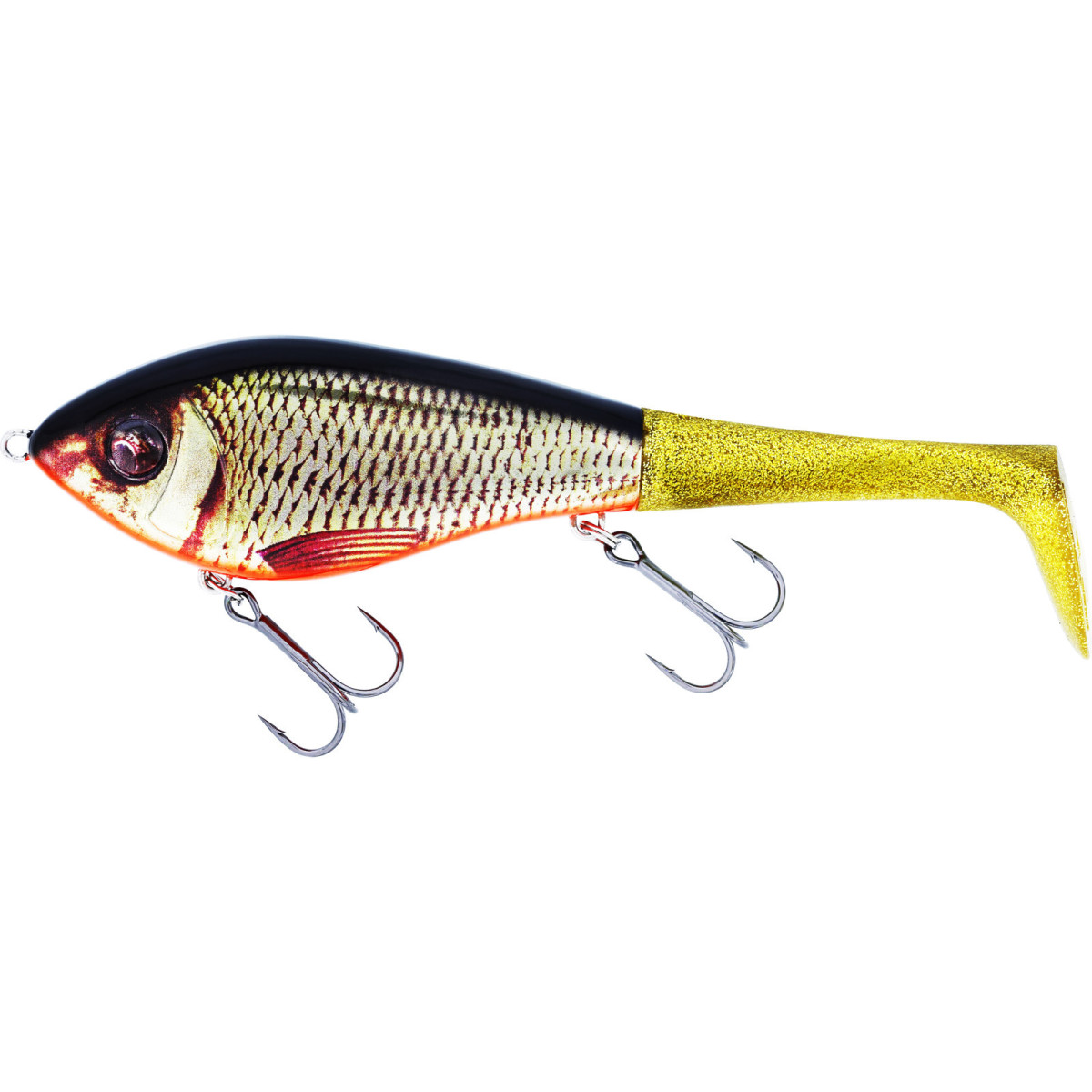 P230-552-225 Wobler Westin Swim Tail 12cm SUSPENDING - Real Rudd