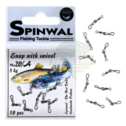 Zapinki z krętlikami Spinwal - Roz. 20/A