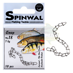 Agrafki Spinwal - roz. 18