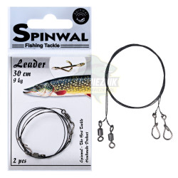 Przypony wolframowy Spinwal - 30cm / 9kg ZAPINKA
