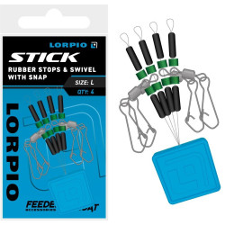 Stopery Lorpio STICK z agrafką i krętlikiem 73-212-021 - roz. L