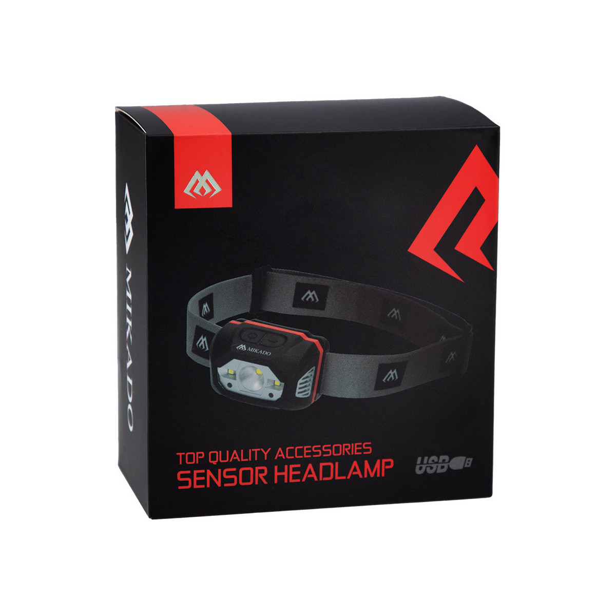 Latarka czołowa Mikado H440S z czujnikiem ruchu - AML01-2212