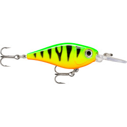 FNS04-FT Wobler Rapala X-Light Shad 4cm - FT / Fire Tiger