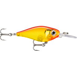 Wobler Rapala X-Light Shad 4cm - GFR / Gold Fluorescent Red