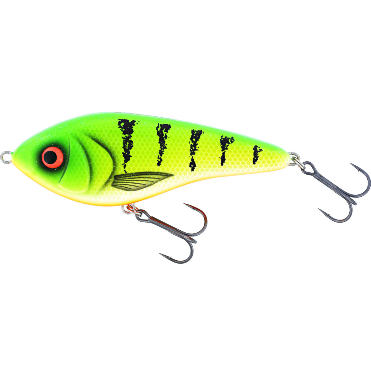 P036-1024-033 Wobler Westin Swim Glidebait 13.5cm SINKING - Chartreuse Flow