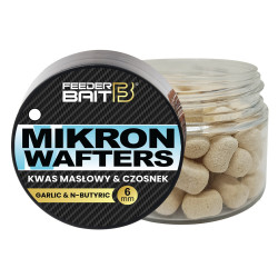 FB27-25 Feeder Bait Mikron Wafters 4/6mm - Kwas Masłowy & Czosnek