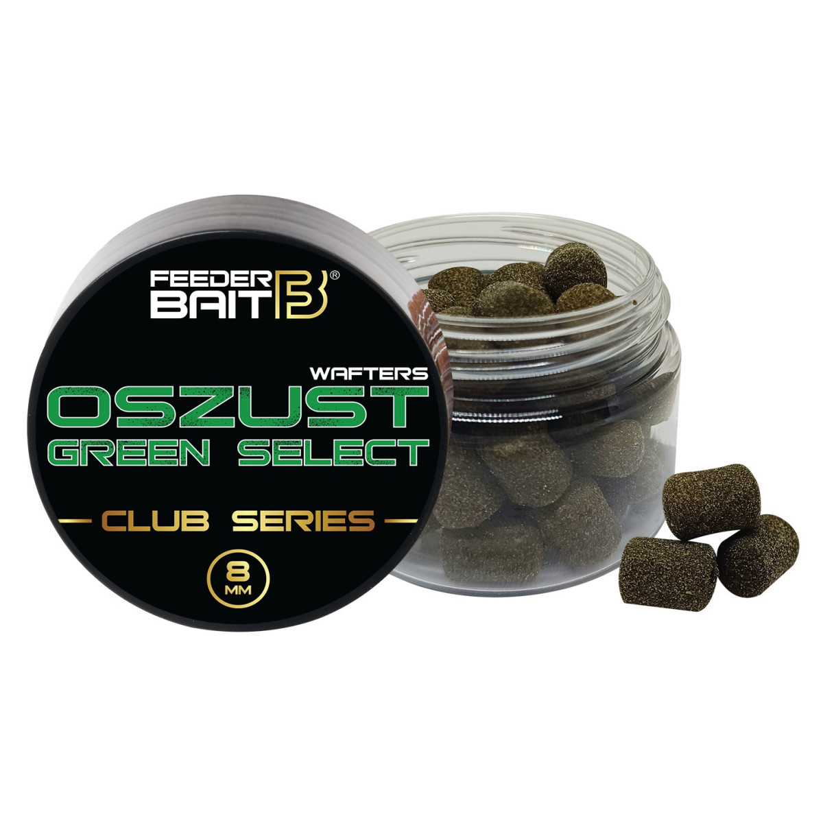 FBCS10 Feeder Bait Club Series Wafters 8mm - Oszust Green Select