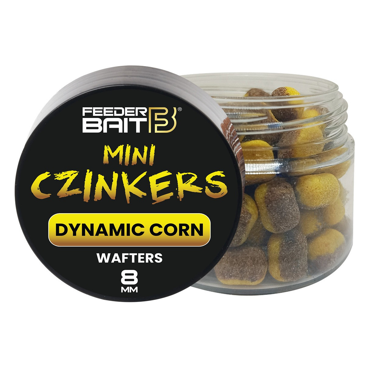 FB42-5 Feeder Bait Mini Czinkers 8mm - Dynamic Corn