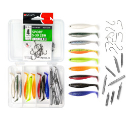 Warianty Zestaw gum Westin ShadTeez Slim 5cm - Boczny trok