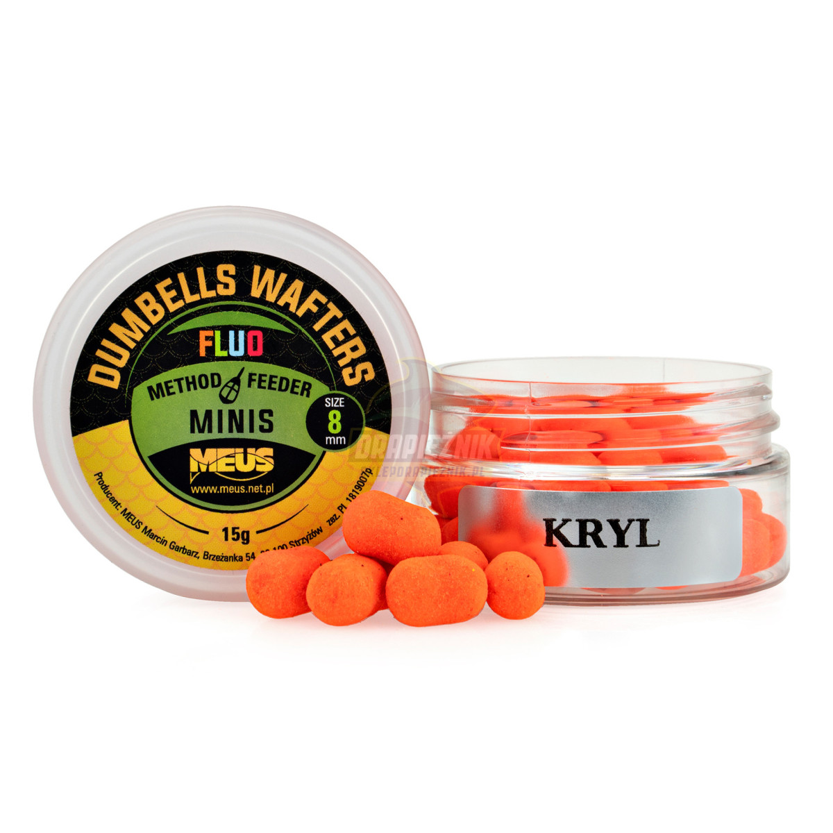 MDWKL Waftersy MEUS Dumbells Wafters Fluo Minis 8mm - Kryl