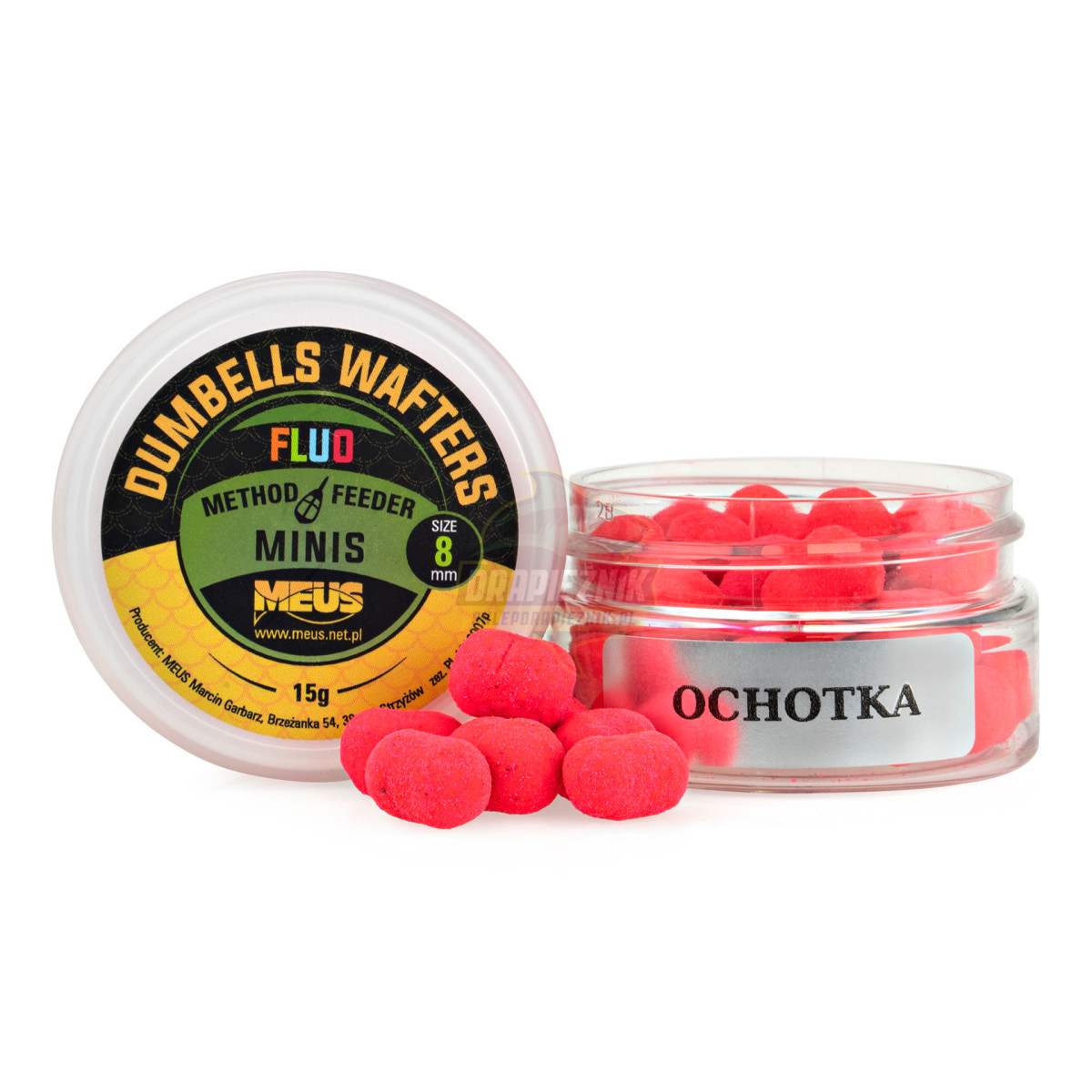 MDWOTA Waftersy MEUS Dumbells Wafters Fluo Minis 8mm - Ochotka