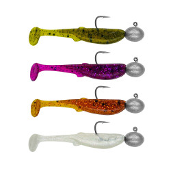 Warianty Zestaw Perch Professor Fluky Shad 2" / 5.0cm - Główki jigowe