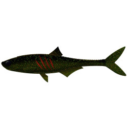 Libra Lures Dead Fish 6.7'' 16.7cm 2szt. - 132 / MOTOR OIL GREEN