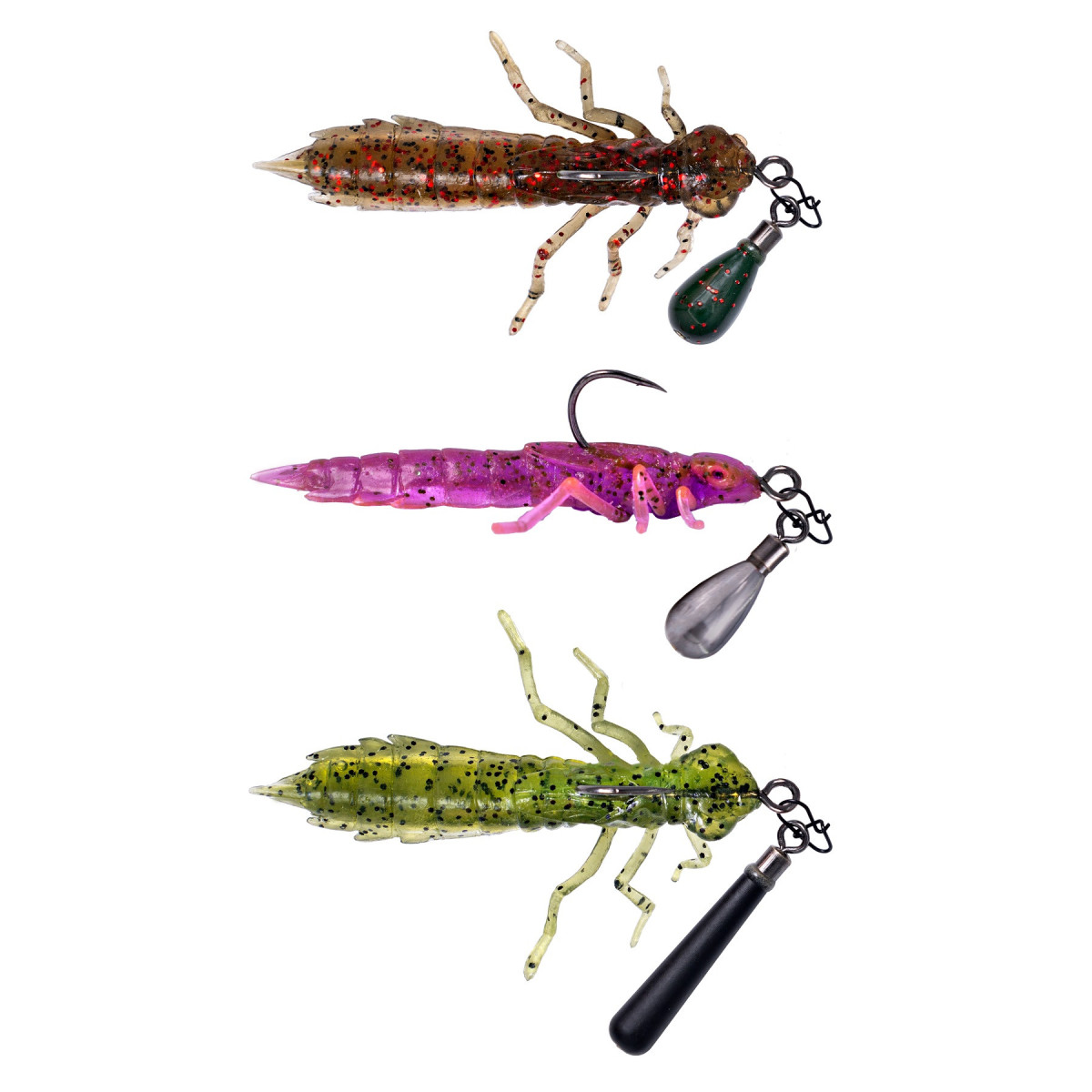 Zestaw FishUp Dragon Fly 1.7" / 4.3cm - Jig Rig / Wolfram