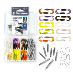 Gumy gum Mikado Twister 3.8cm - Boczny trok