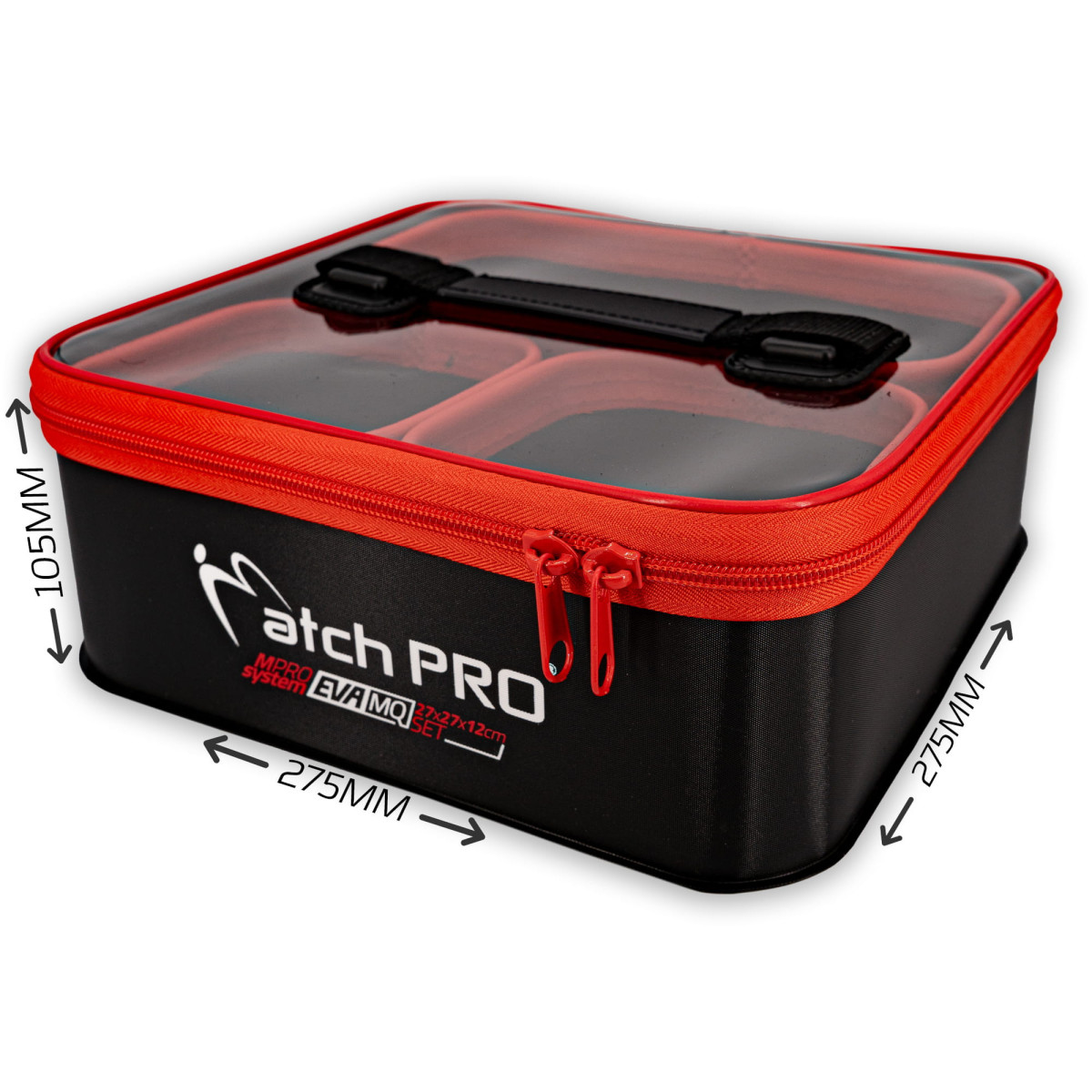 Zestaw pojemników MatchPro MPRO System EVA Monocube 910693 - 4szt.