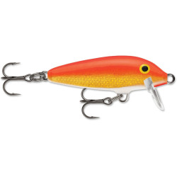 F03-GFR Wobler Rapala Original 3cm - GFR / Gold Fluorescent Red