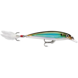 Warianty Wobler Rapala X-Rap 10cm - MBS / Moss Black Shiner