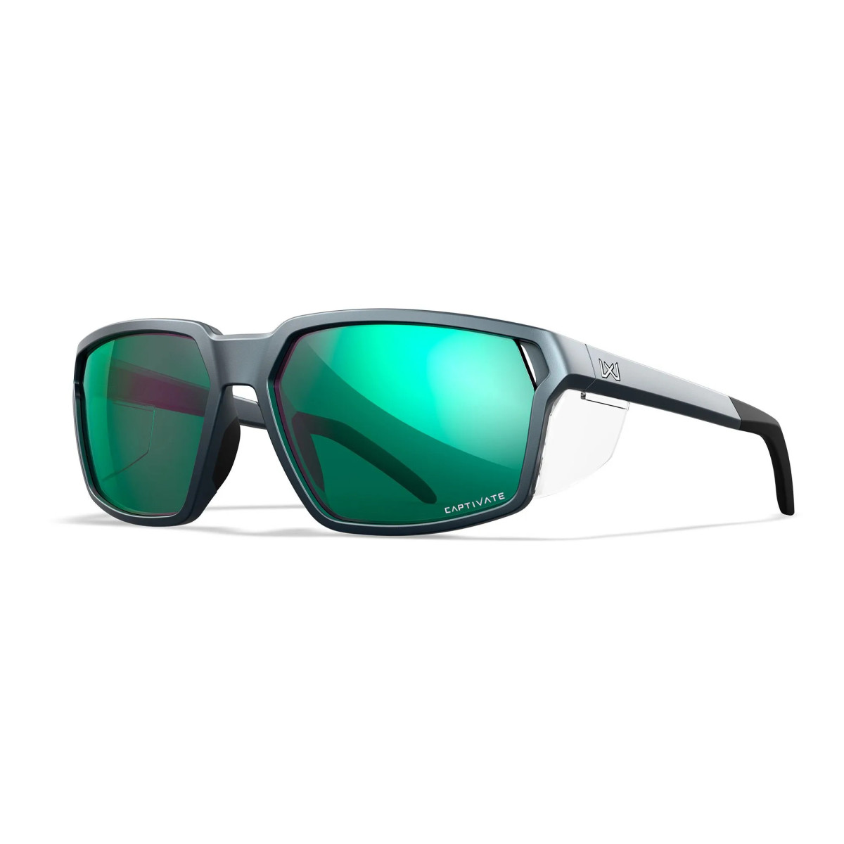 AC6SRA07 Okulary Wiley X Captivate - SIERRA Polaraized Green Mirror