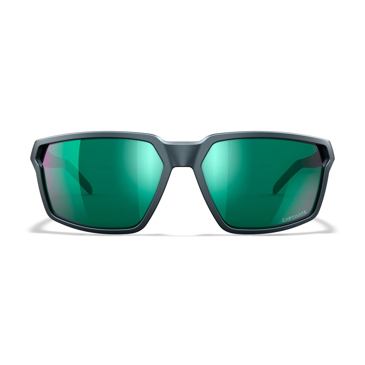 AC6SRA07 Okulary Wiley X Captivate - SIERRA Polaraized Green Mirror