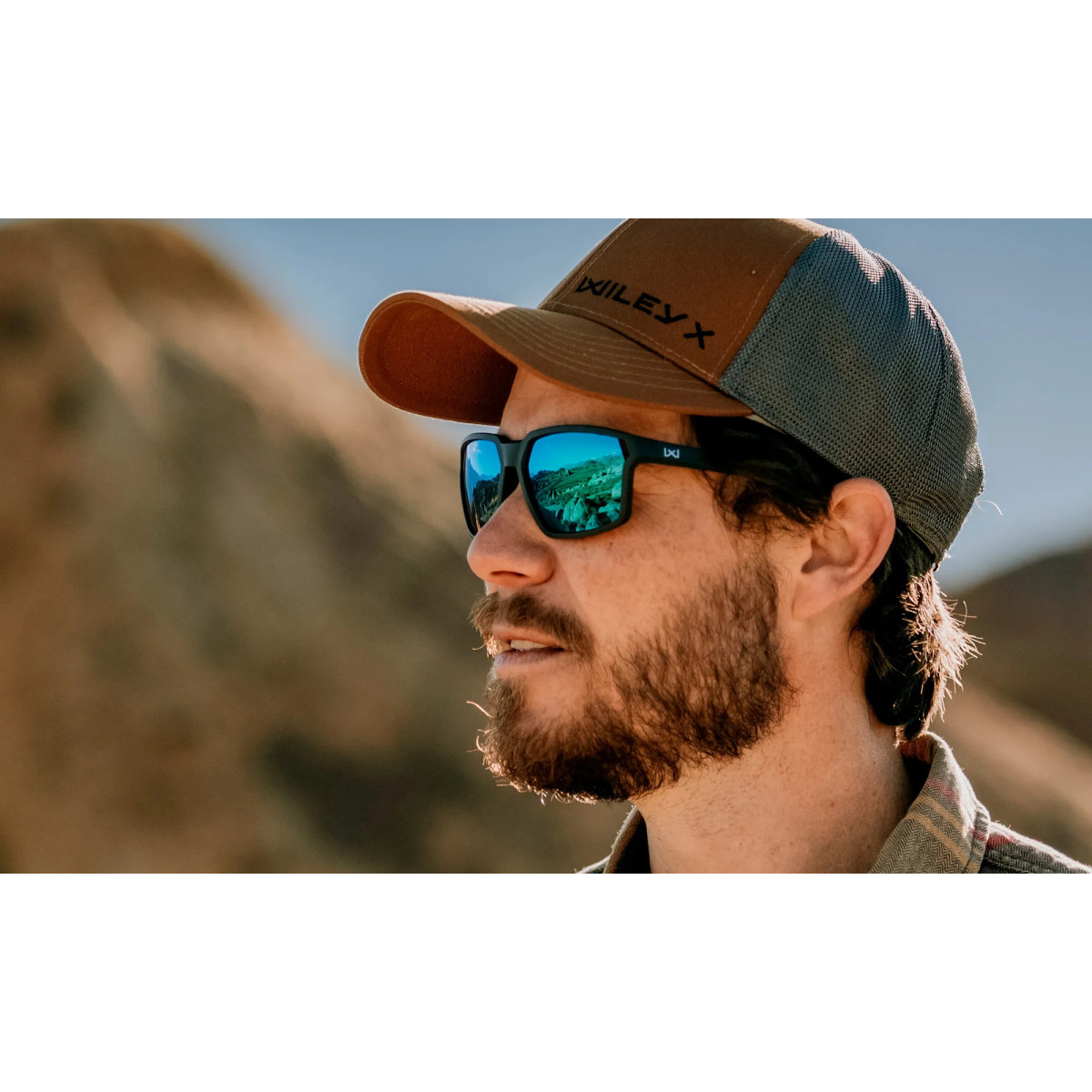 AC6SRA09 Okulary Wiley X Captivate - SIERRA Polaraized Blue Mirror