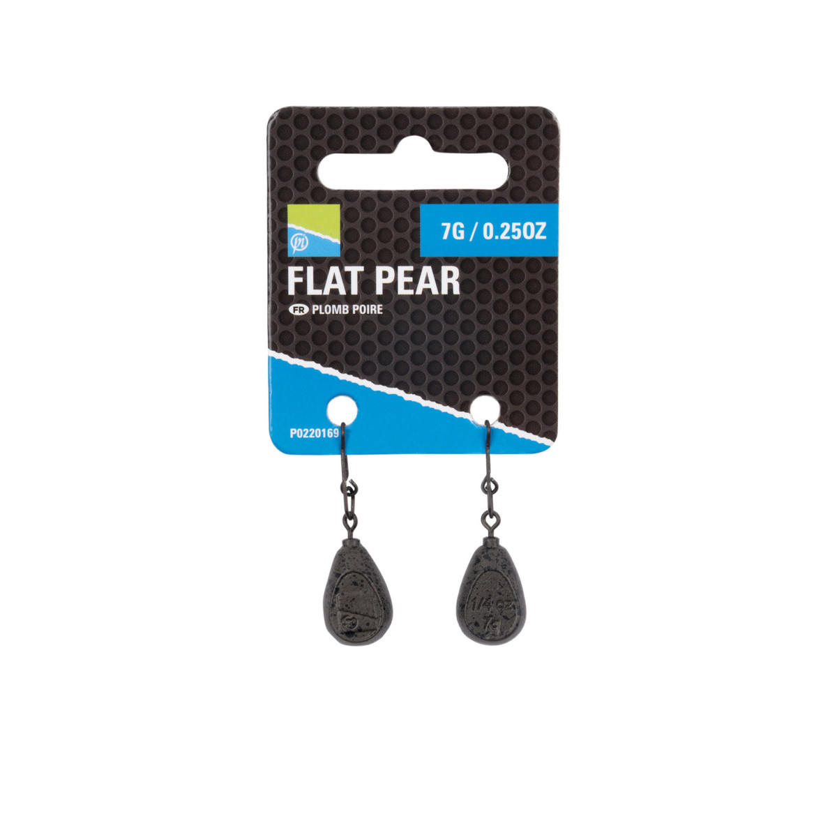 P0220169 Ciężarki Preston Flat Pear Leads - 7g