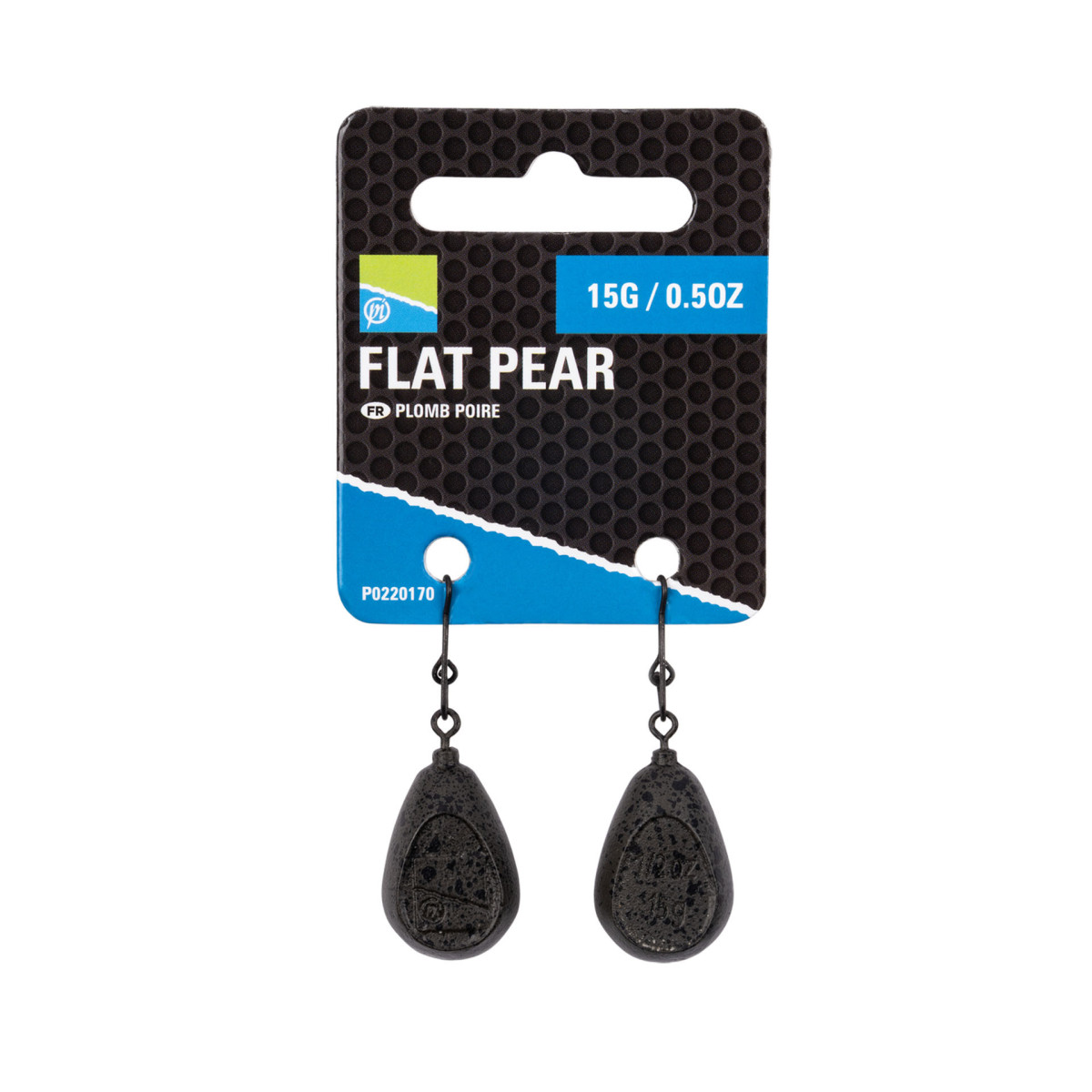 P0220170 Ciężarki Preston Flat Pear Leads - 15g