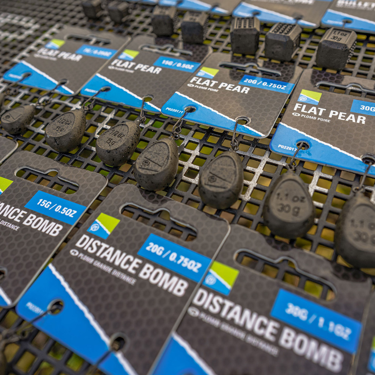 Ciężarki Preston Flat Pear Leads